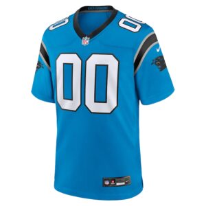 Carolina Panthers Nike Alternate Custom Game Jersey - Blue photo 2 Jersey4u