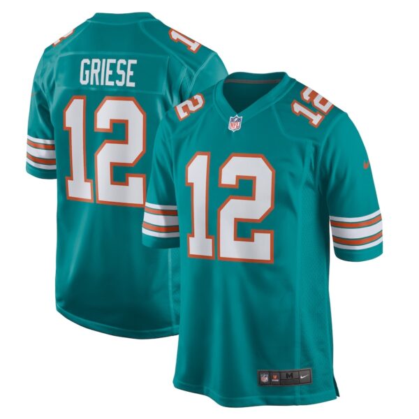 Bob Griese Miami Dolphins Nike Retired Player Jersey - Aqua photo 1 Jersey4u