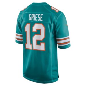 Bob Griese Miami Dolphins Nike Retired Player Jersey - Aqua photo 3 Jersey4u