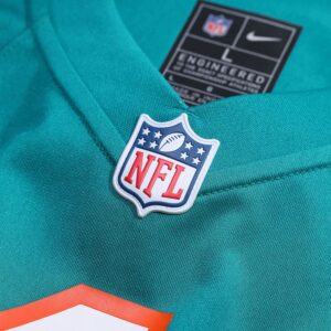 Bob Griese Miami Dolphins Nike Retired Player Jersey - Aqua photo 4 Jersey4u