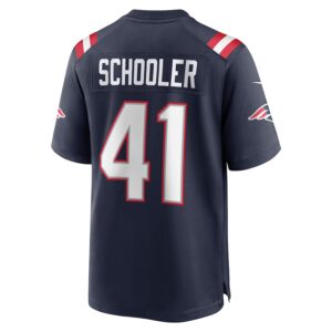 Brenden Schooler New England Patriots Nike Game Player Jersey - Navy photo 3 Jersey4u