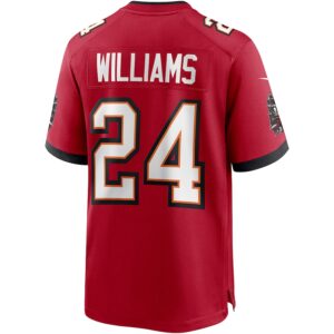 Cadillac Williams Tampa Bay Buccaneers Nike Game Retired Player Jersey - Red photo 3 Jersey4u