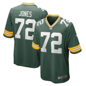 Caleb Jones Green Bay Packers Nike Game Player Jersey - Green photo 1 Jersey4u
