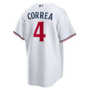 Carlos Correa Minnesota Twins Nike Home Jersey4u Player Jersey - White photo 3 Jersey4u