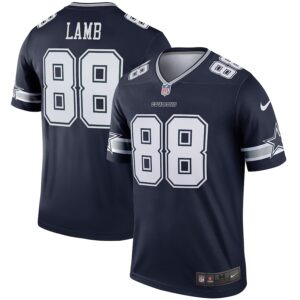 CeeDee Lamb Dallas Cowboys Nike Team Legend Player Performance Top - Navy photo 1 Jersey4u
