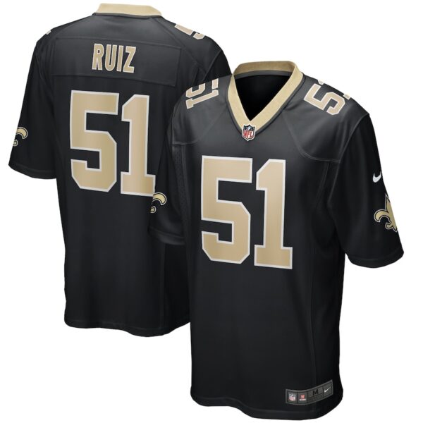 Cesar Ruiz New Orleans Saints Nike Player Game Jersey - Black photo 1 Jersey4u