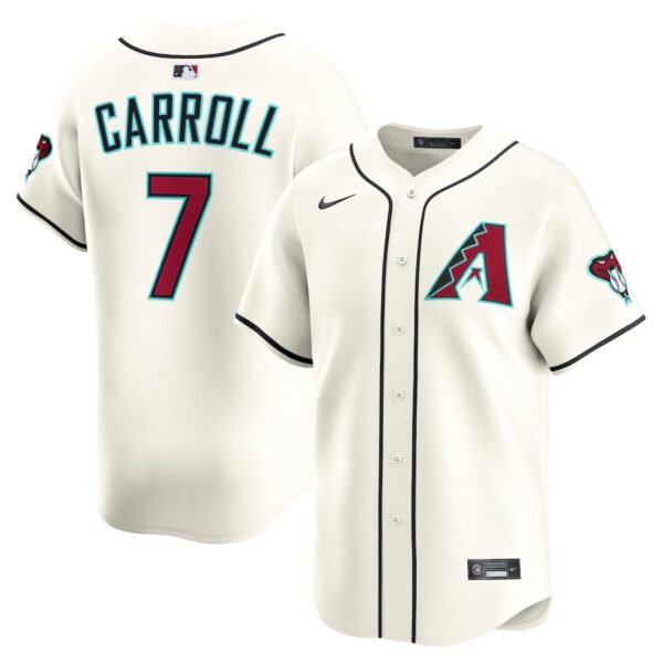 Corbin Carroll Arizona Diamondbacks Nike Home Limited Player Jersey - Cream photo 1 Jersey4u