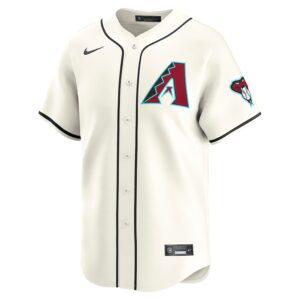 Corbin Carroll Arizona Diamondbacks Nike Home Limited Player Jersey - Cream photo 2 Jersey4u