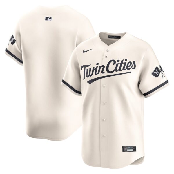 Minnesota Twins Nike Alternate Limited Jersey - Cream photo 1 Jersey4u