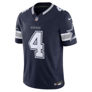 Dak Prescott Dallas Cowboys Nike Vapor F.U.S.E. Limited Jersey - Navy photo 2 Jersey4u