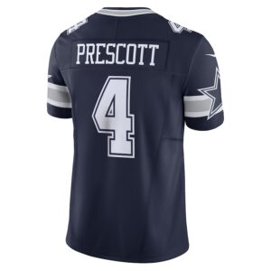Dak Prescott Dallas Cowboys Nike Vapor F.U.S.E. Limited Jersey - Navy photo 3 Jersey4u