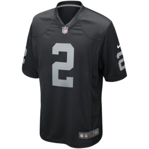 Daniel Carlson Las Vegas Raiders Nike Game Player Jersey - Black photo 2 Jersey4u