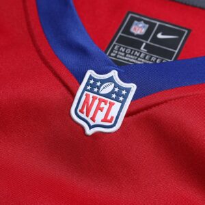 Daniel Jones New York Giants Nike Alternate Player Game Jersey - Century Red photo 4 Jersey4u