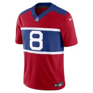 Daniel Jones New York Giants Nike Alternate Vapor F.U.S.E. Limited Jersey - Century Red photo 2 Jersey4u