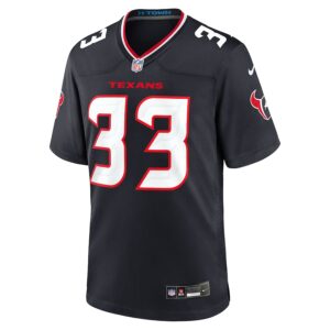 Dare Ogunbowale Houston Texans Nike Team Game Jersey -  Navy photo 2 Jersey4u
