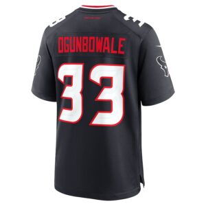 Dare Ogunbowale Houston Texans Nike Team Game Jersey -  Navy photo 3 Jersey4u