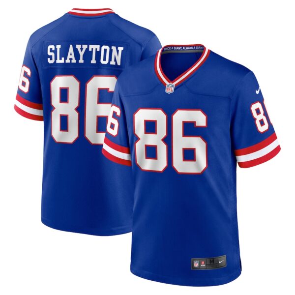 Darius Slayton New York Giants Nike Classic Player Game Jersey - Royal photo 1 Jersey4u