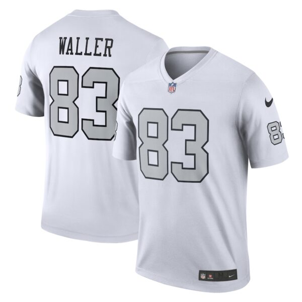Darren Waller Las Vegas Raiders Nike Alternate Legend Player Performance Top - White photo 1 Jersey4u