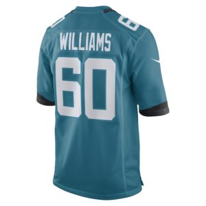 Darryl Williams Jacksonville Jaguars Nike Game Player Jersey - Teal photo 3 Jersey4u