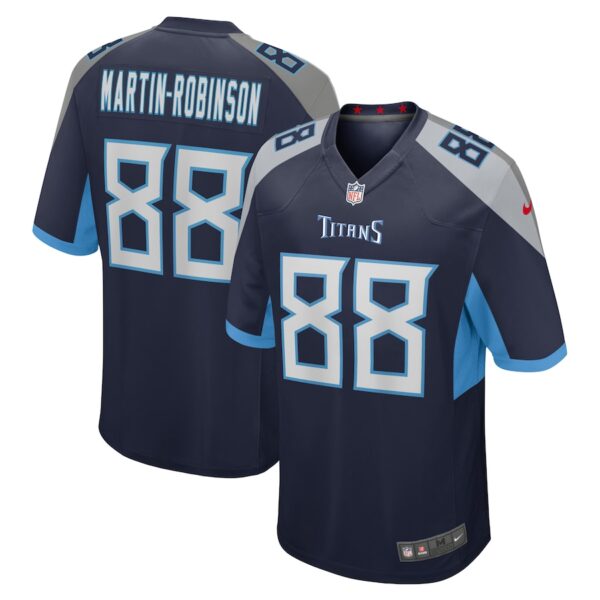David Martin-Robinson Tennessee Titans Nike  Game Jersey -  Navy photo 1 Jersey4u