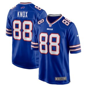 Dawson Knox Buffalo Bills Nike Game Player Jersey - Royal photo 1 Jersey4u