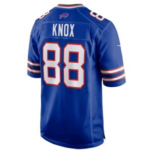 Dawson Knox Buffalo Bills Nike Game Player Jersey - Royal photo 3 Jersey4u