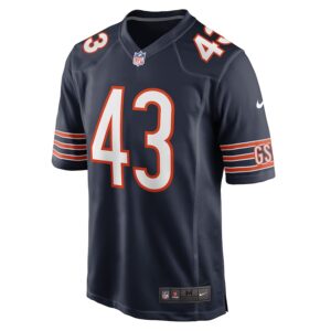 DeMarquis Gates Chicago Bears Nike Game Player Jersey - Navy photo 2 Jersey4u