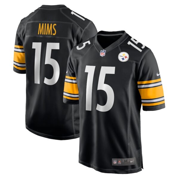 Denzel Mims Pittsburgh Steelers Nike  Game Jersey -  Black photo 1 Jersey4u