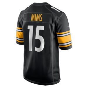 Denzel Mims Pittsburgh Steelers Nike  Game Jersey -  Black photo 3 Jersey4u