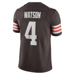 Deshaun Watson Cleveland Browns Nike Men's Vapor Limited Jersey - Brown photo 3 Jersey4u