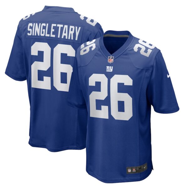 Devin Singletary New York Giants Nike Team Game Jersey -  Royal photo 1 Jersey4u