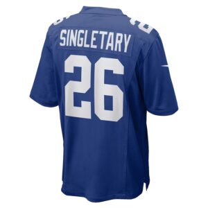 Devin Singletary New York Giants Nike Team Game Jersey -  Royal photo 3 Jersey4u