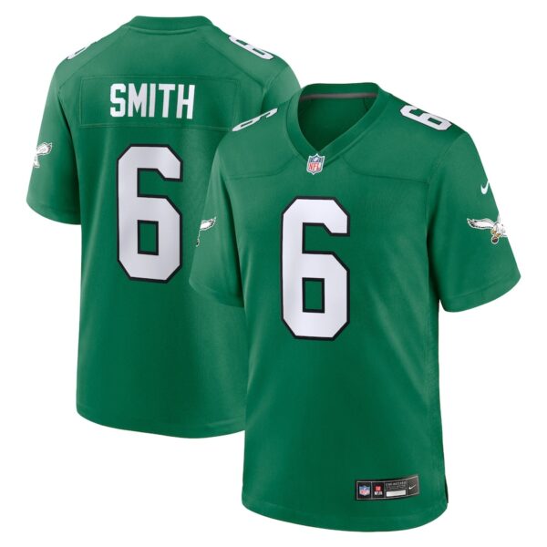DeVonta Smith Philadelphia Eagles Nike Alternate Game Player Jersey - Kelly Green photo 1 Jersey4u