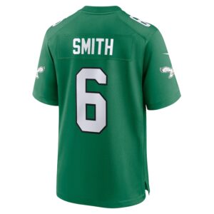DeVonta Smith Philadelphia Eagles Nike Alternate Game Player Jersey - Kelly Green photo 3 Jersey4u