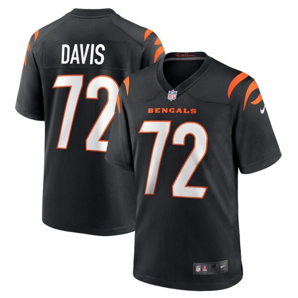 Domenique Davis Cincinnati Bengals Nike Game Player Jersey - Black photo 1 Jersey4u