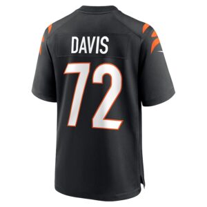Domenique Davis Cincinnati Bengals Nike Game Player Jersey - Black photo 3 Jersey4u