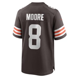 Elijah Moore Cleveland Browns Nike Game Jersey - Brown photo 3 Jersey4u