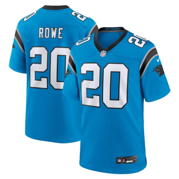 Eric Rowe Carolina Panthers Nike Alternate Game Jersey - Blue photo 1 Jersey4u