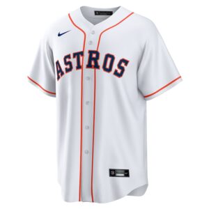 Framber Valdez Houston Astros Nike Home Jersey4u Jersey - White photo 2 Jersey4u