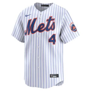 Francisco Alvarez New York Mets Nike Home Limited Player Jersey - White photo 2 Jersey4u