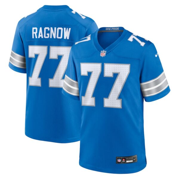 Frank Ragnow Detroit Lions Nike Team Game Jersey -  Blue photo 1 Jersey4u