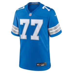 Frank Ragnow Detroit Lions Nike Team Game Jersey -  Blue photo 2 Jersey4u