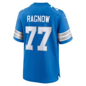 Frank Ragnow Detroit Lions Nike Team Game Jersey -  Blue photo 3 Jersey4u