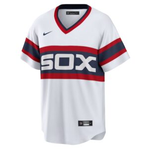 Frank Thomas Chicago White Sox Nike Home Cooperstown Collection Player Jersey - White photo 2 Jersey4u