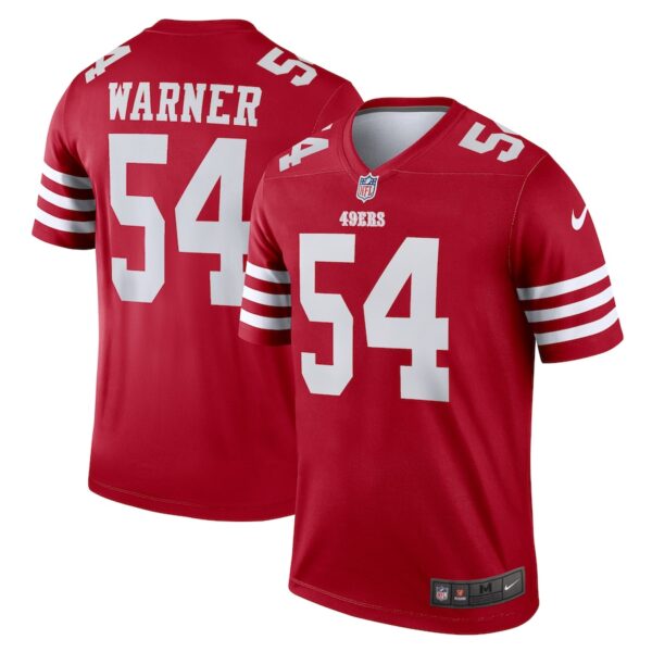 Fred Warner San Francisco 49ers Nike Team Legend Player Performance Top - Scarlet photo 1 Jersey4u