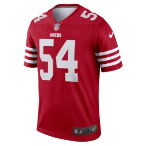 Fred Warner San Francisco 49ers Nike Team Legend Player Performance Top - Scarlet photo 2 Jersey4u