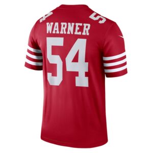 Fred Warner San Francisco 49ers Nike Team Legend Player Performance Top - Scarlet photo 3 Jersey4u