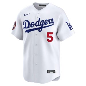 Freddie Freeman Los Angeles Dodgers Nike 2025 MLB World Tour: Tokyo Series Home Limited Player Jersey - White photo 2 Jersey4u