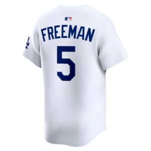 Freddie Freeman Los Angeles Dodgers Nike Alternate Limited Player Jersey - White photo 3 Jersey4u