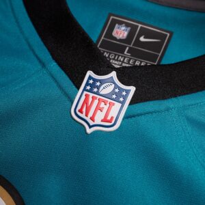 Gabe Davis Jacksonville Jaguars Nike Prowler Throwback Player Game Jersey - Teal photo 4 Jersey4u